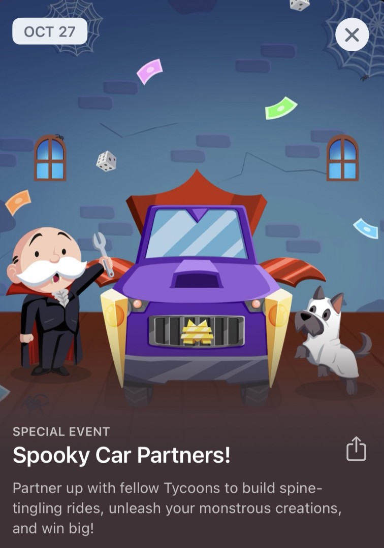 Monopoly go partner event, Hobbies & Toys, Toys & Games on Carousell