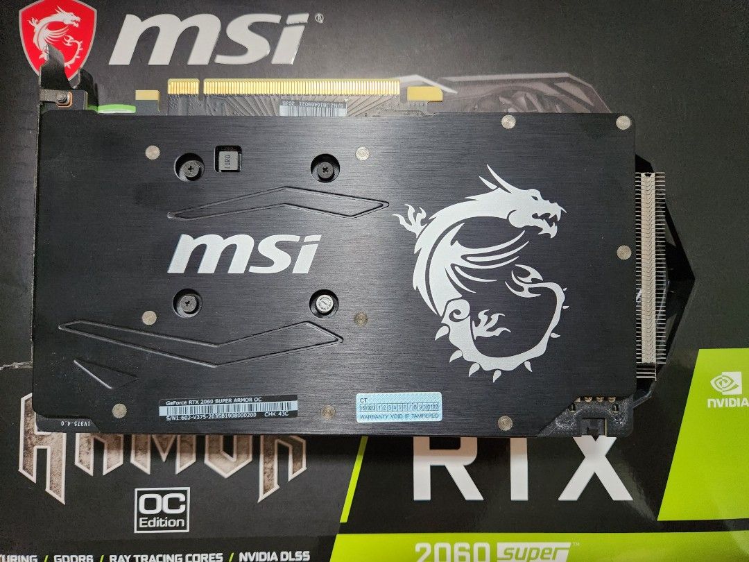MSI RTX 2060 Super Armor