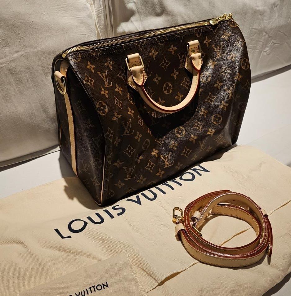 Tas Louis Vuitton with box, Barang Mewah, Tas & Dompet di Carousell