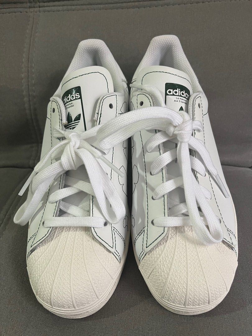 New Adidas Superstar Clover size 38 Women s Fashion Footwear