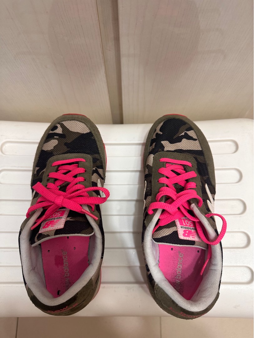 New balance camo sneakers shoes