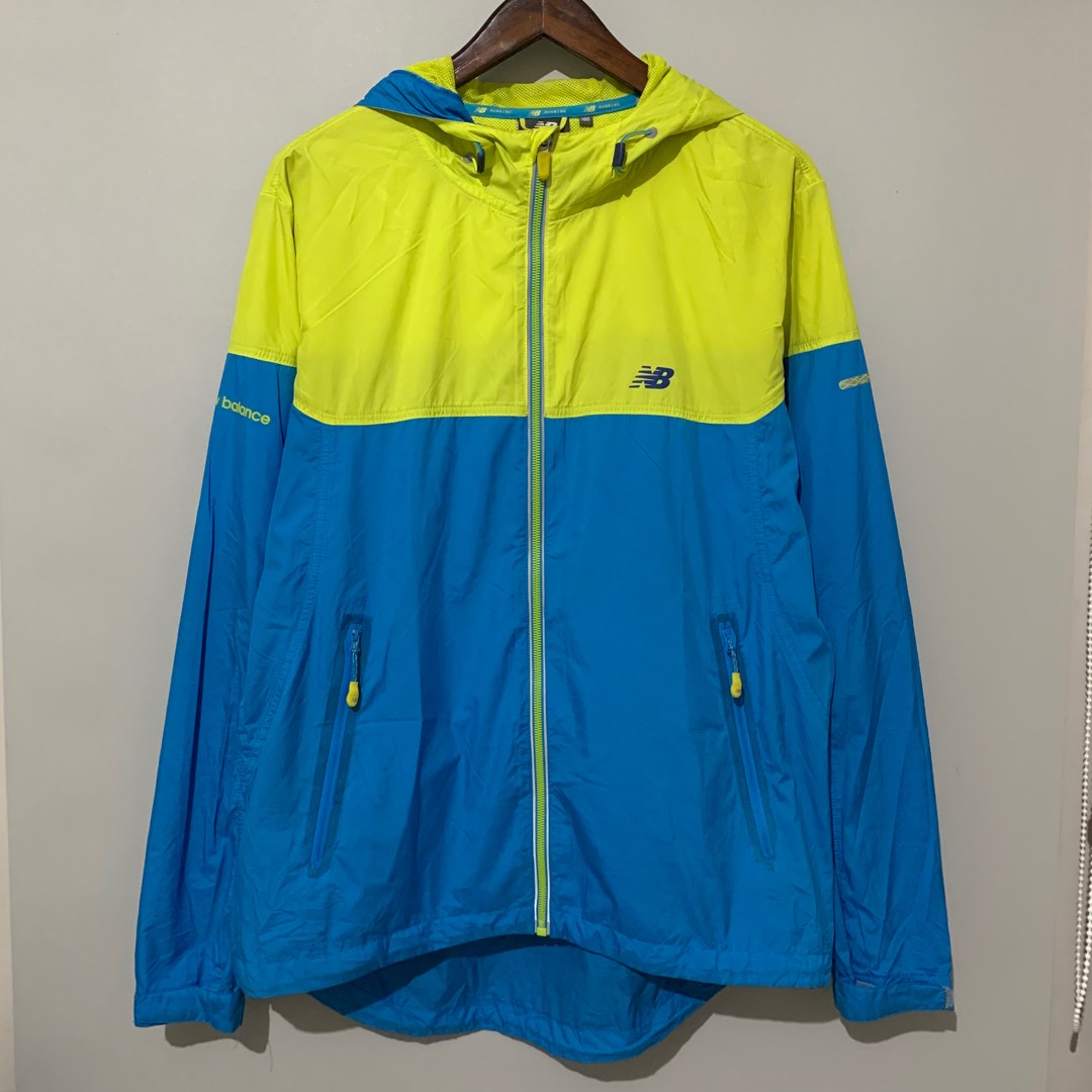 New Balance running jacket / jaket olahraga / two tone colour jacket ...