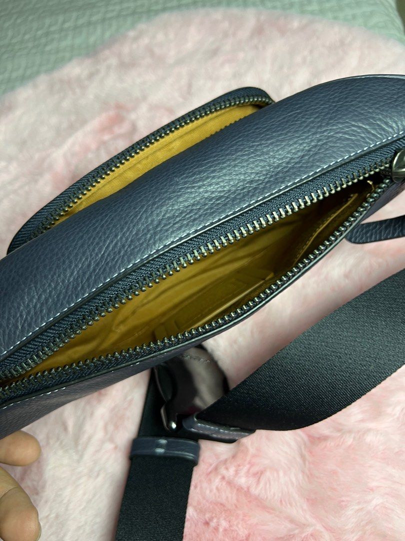 Coach fanny pack in pebble leather on sale