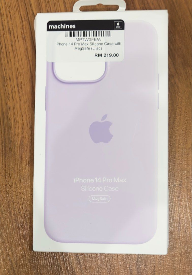 iPhone 14 Silicone Case with MagSafe - Lilac - Apple