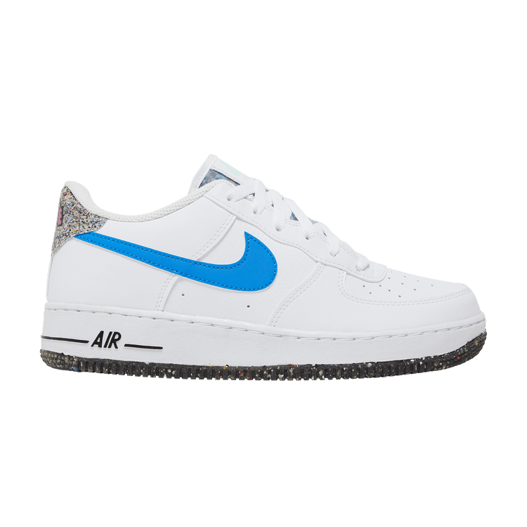 Nike Air Force 1 LV8 GS Size Youth 6 Y Women's 7.5 White Blue Sneaker  DR3098-100
