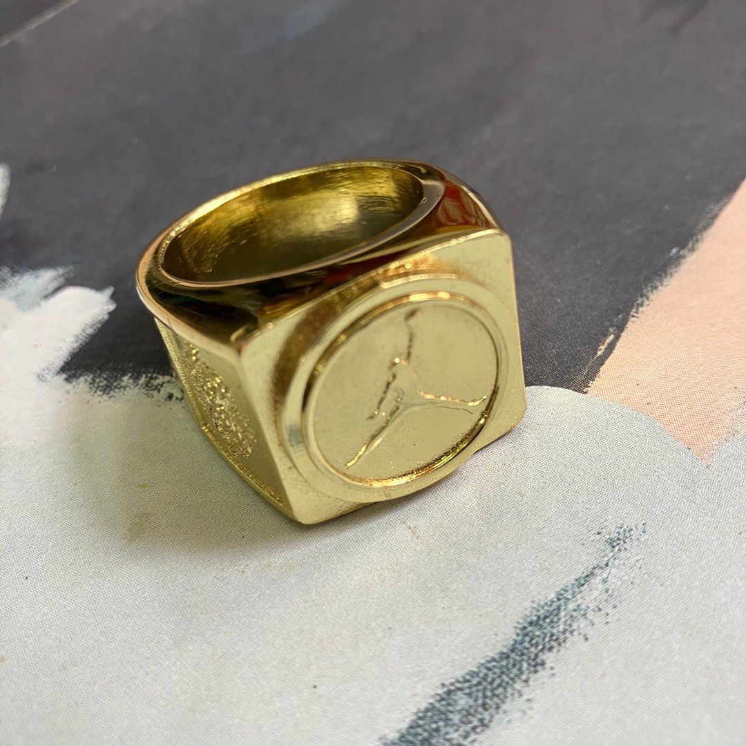 Nike Jordan golden ring Carousell