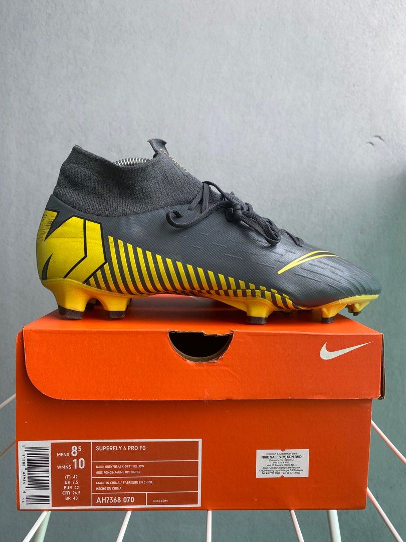 Nike mercurial best sale superfly 7 jaune