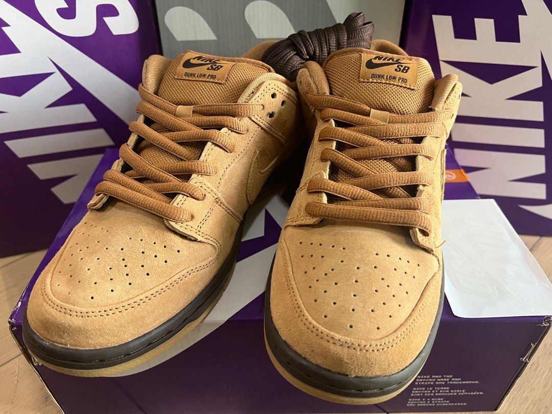 Nike SB Dunk Low Pro Wheat us9