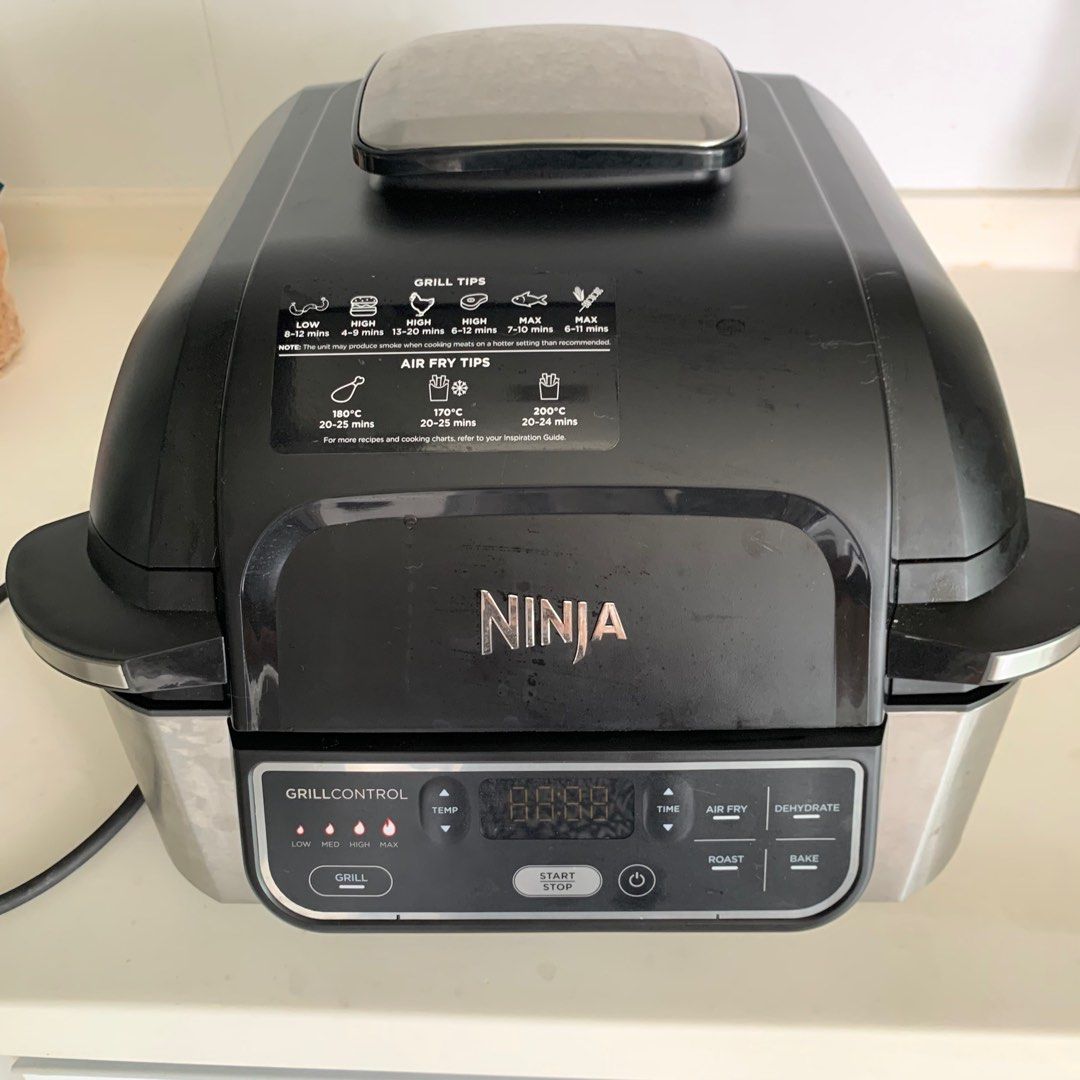 Ninja Air Grill AG301, 5 in 1 air fryer, dehydrated, TV & Home