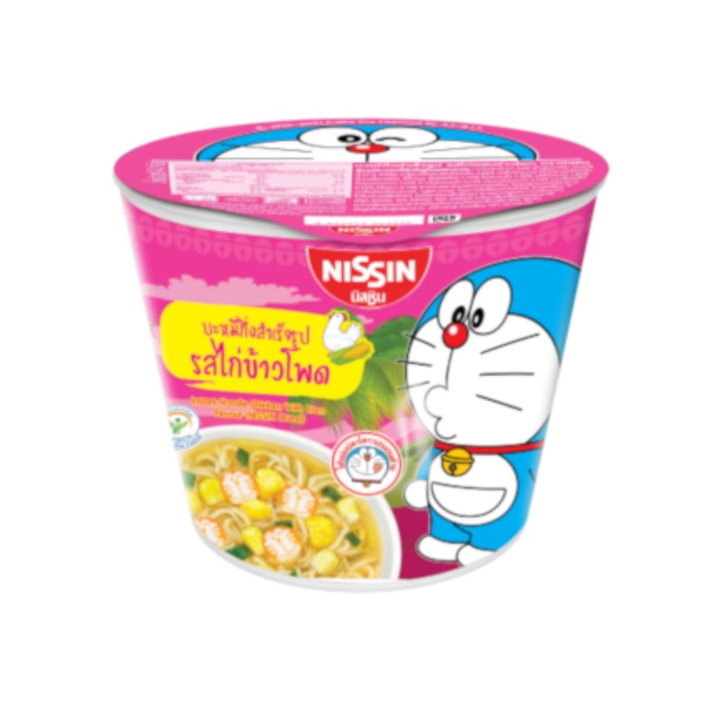 Cheap Nissin Mini Cup Doraemon Instant Noodles Crab Flavour 40 g