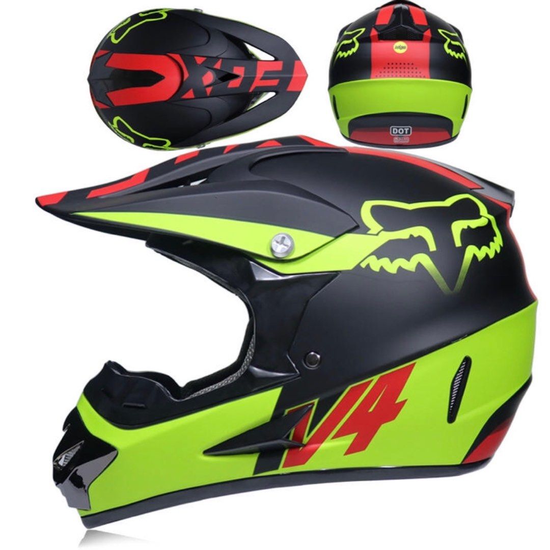 Fox dirt bike cheap helmet