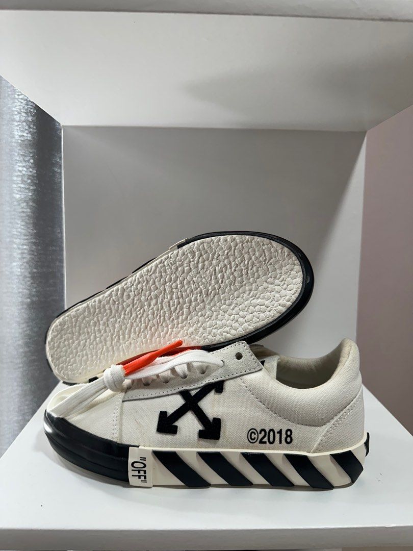 Off white vulc updated stripes clearance