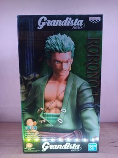 Banpresto - One Piece Roronoa Zoro Manga Dimensions Grandista Figure :  : Toys & Games