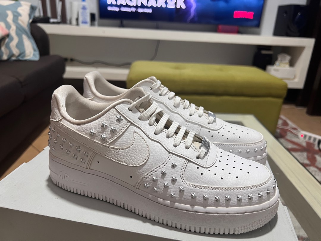air force 1 star studded white