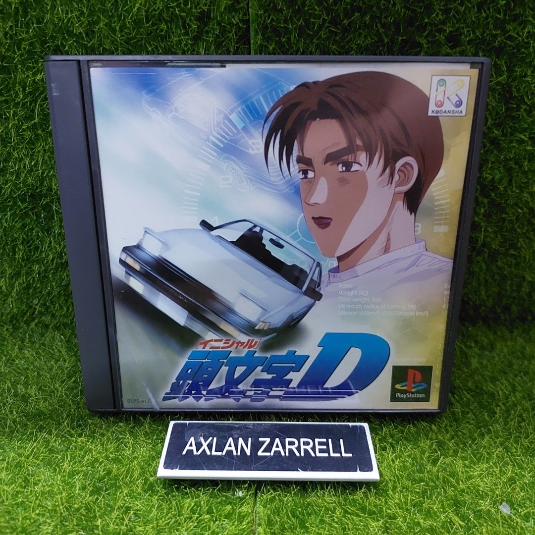 Original PS1 Games Initial D Arcade Stage Video Gaming Video