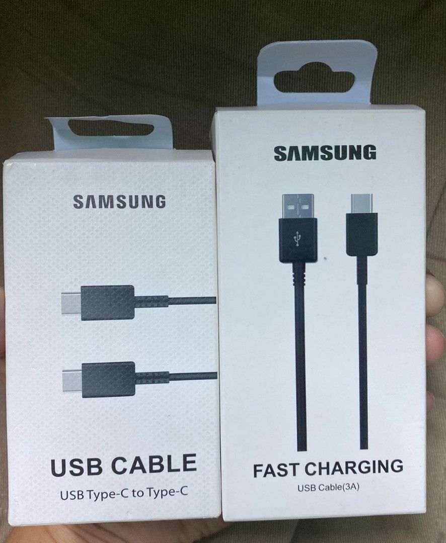 ORIGINAL Samsung cable Type c to type c, Mobile Phones & Gadgets ...