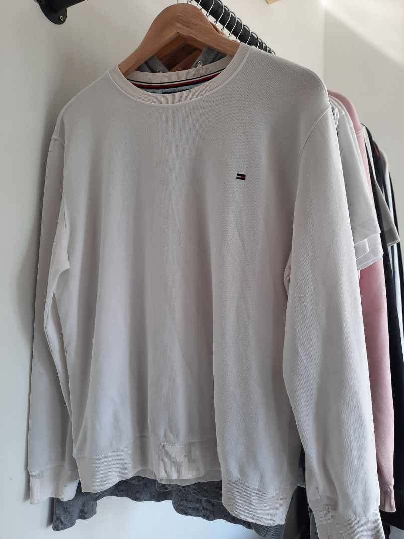 Original Tommy Hilfiger Sweatshirt Men s Fashion Tops Sets