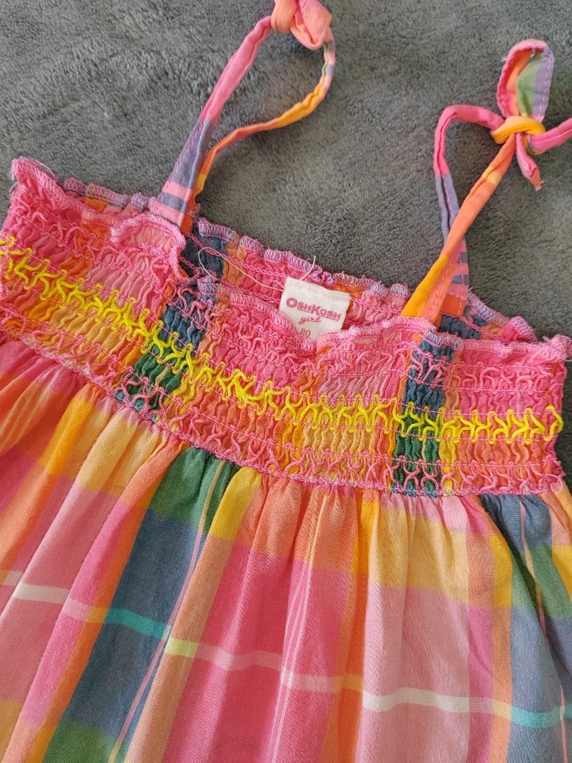 OSHKOSH singlet dress rainbow Babies Kids Babies Kids