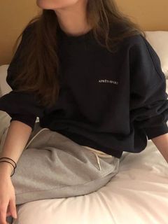 正韓🇰🇷OUNCE 絕版設計師經典logo厚磅大學t衛衣 egg wooyonnee  vagetable roomk linenne bas standard 