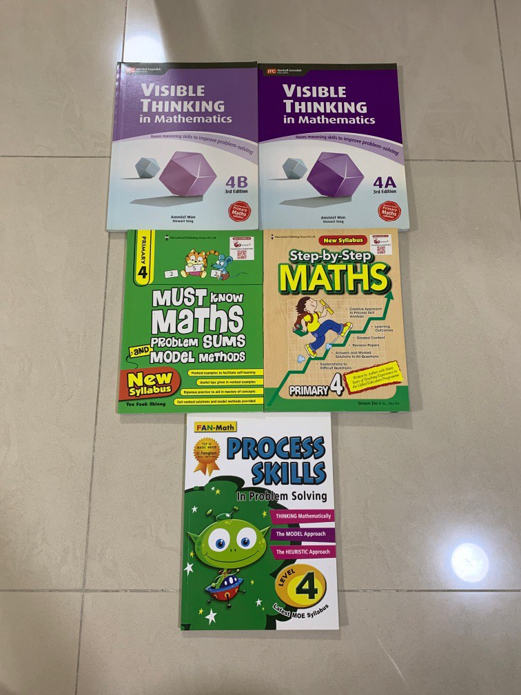 P4 math assessment books, Hobbies & Toys, Books & Magazines, Textbooks ...