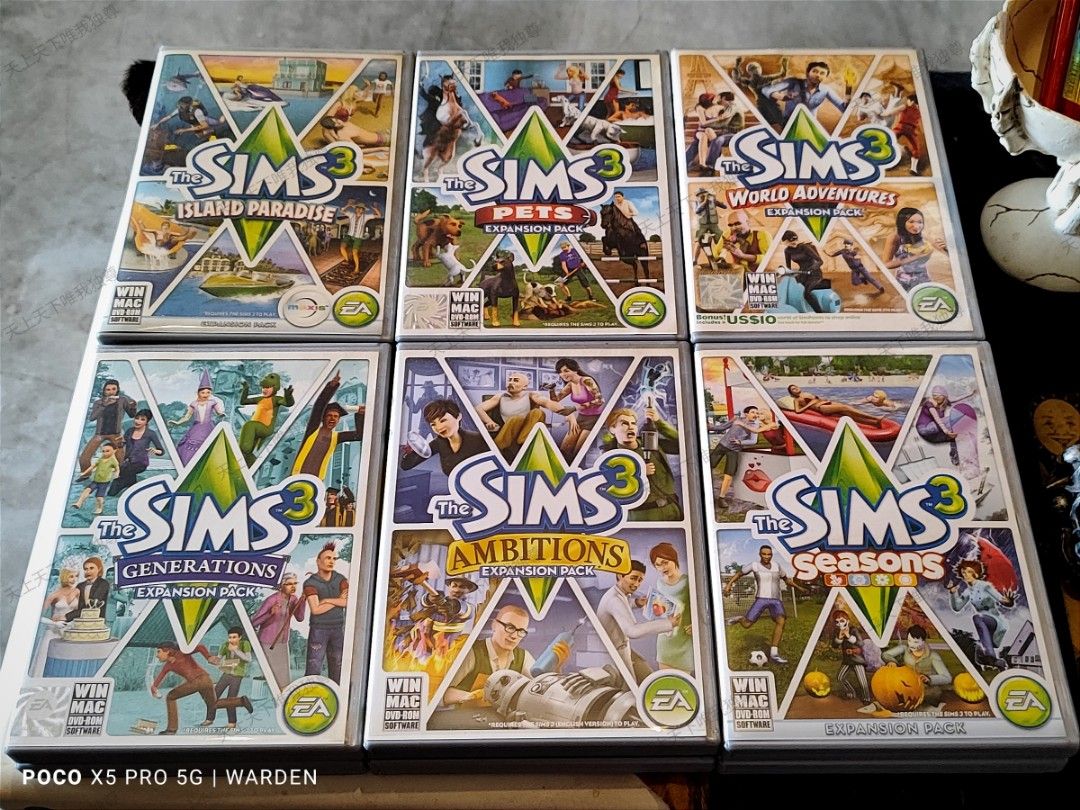 [PC GAME CLEARANCE SALES] THE SIMS 3 Base Game, Expansion Packs and ...
