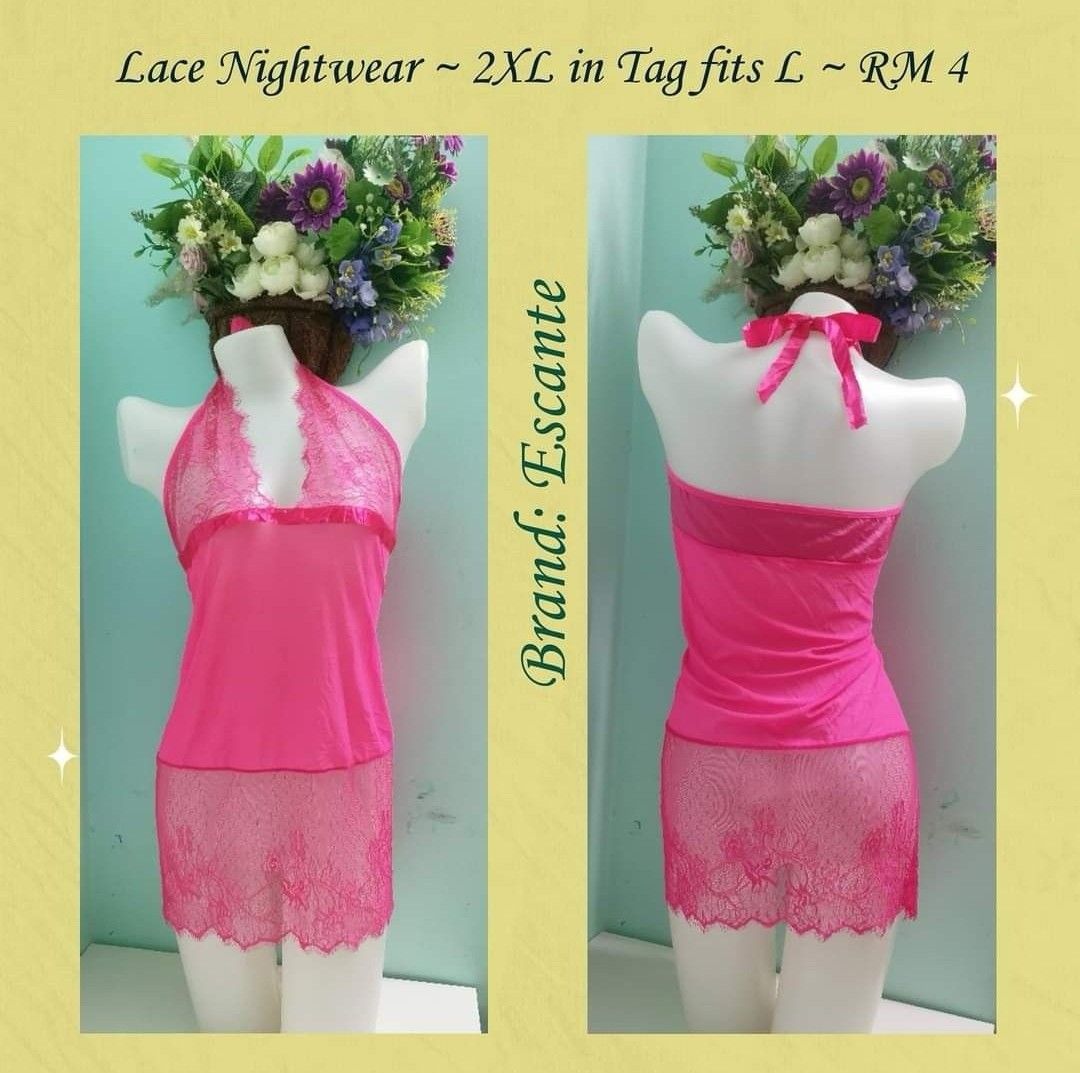 SET A (M) 4 Pcs ladies slips, Women's Fashion, New Undergarments &  Loungewear on Carousell