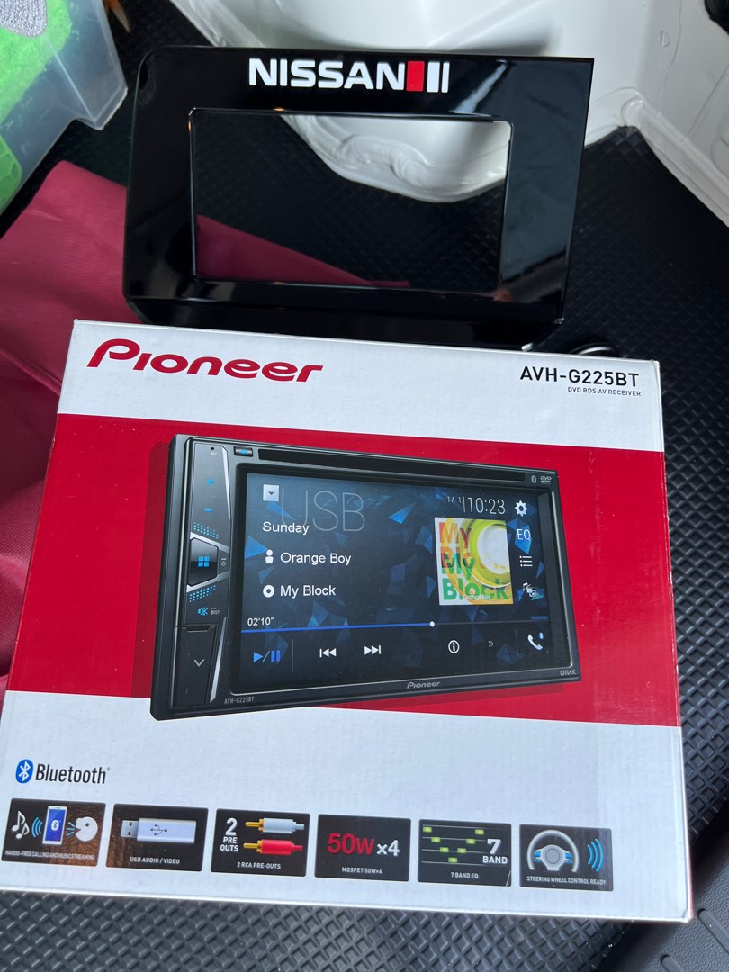 PIONEER カーステレオレシーバー AVH-G225BT-