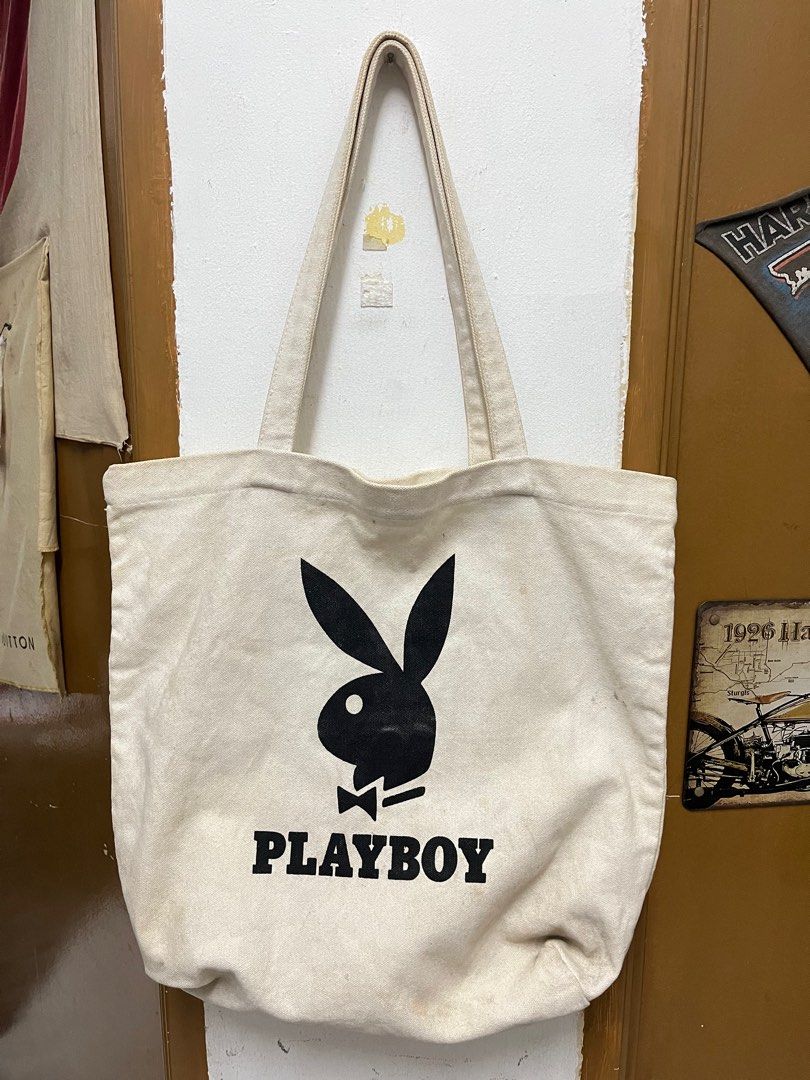 Buy Tote Bag Bag Tote Playboy Play Bunny School Tote Work Tote Online in  India - Etsy