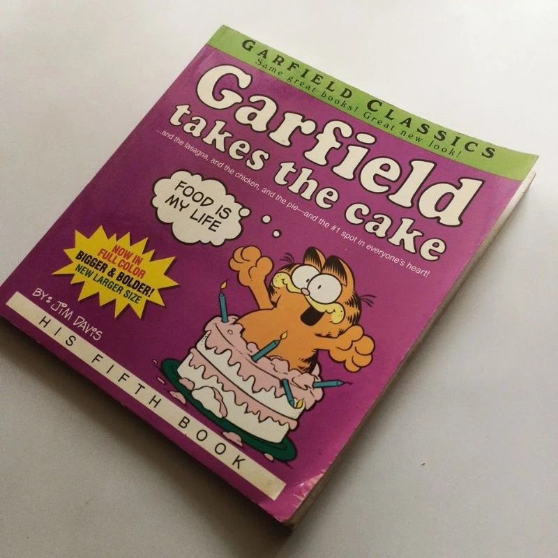 preloved buku komik garfield takes the cake Buku Alat Tulis Komik