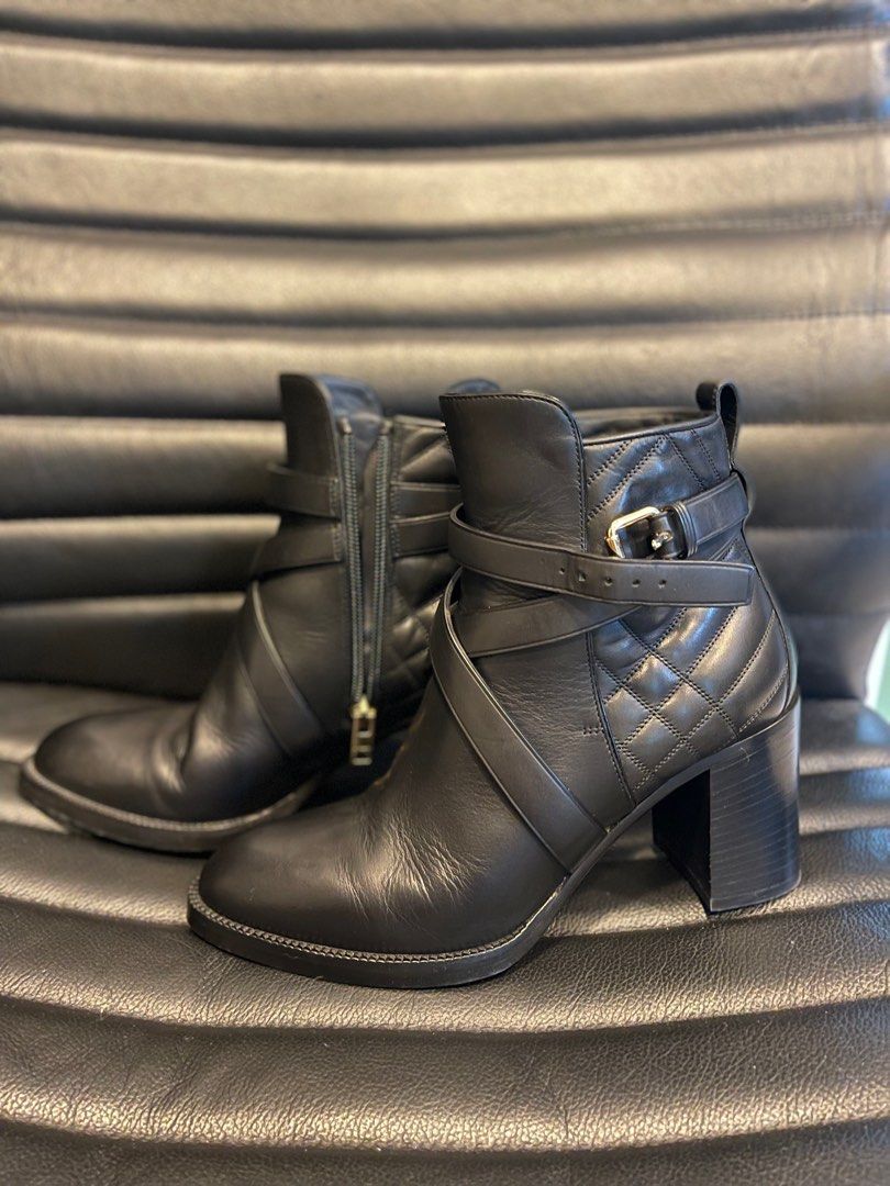 Burberry quilted boots clearance
