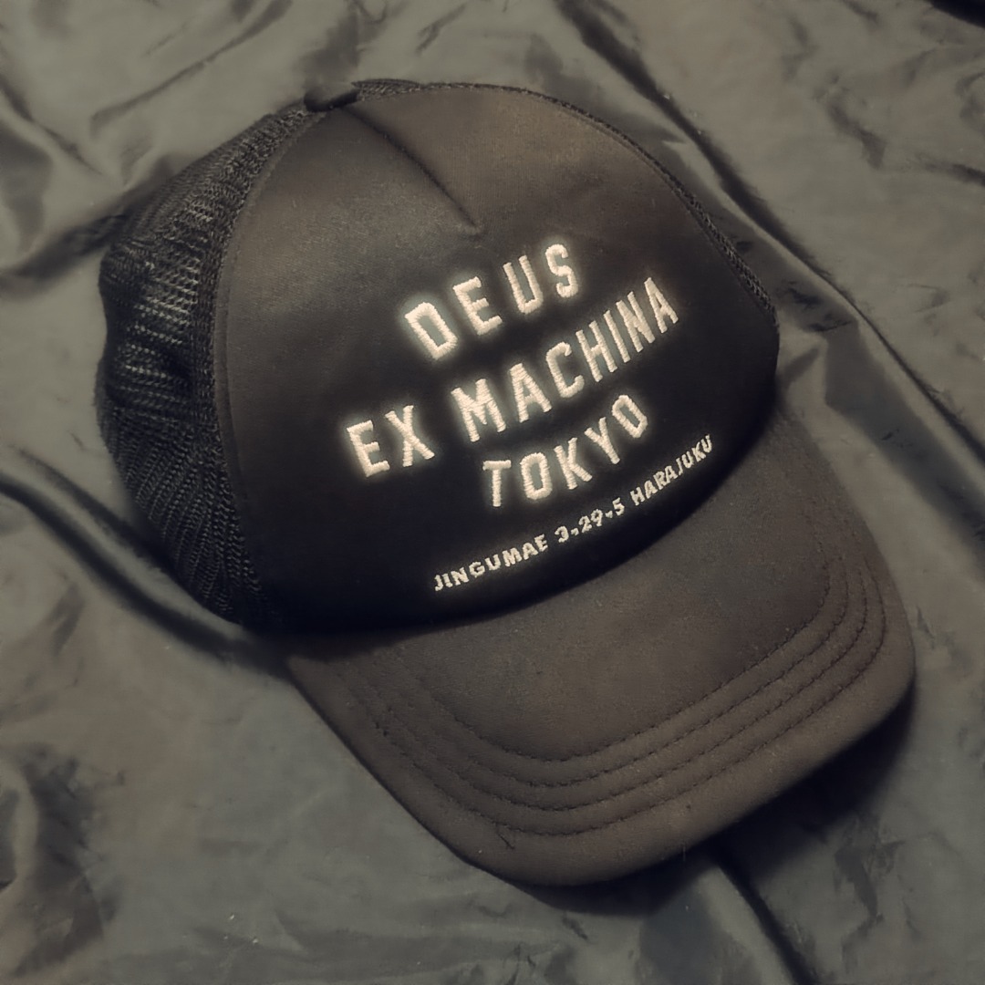 Preloved Deus Ex Machina Tokyo Cap, Men's Fashion, Watches