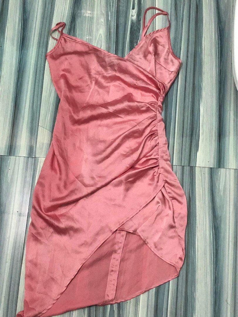 dusty pink maxi dress Blush and Dusty Pink, shaded, tiered Maxi dress with embroidered bodic –  zenefashions