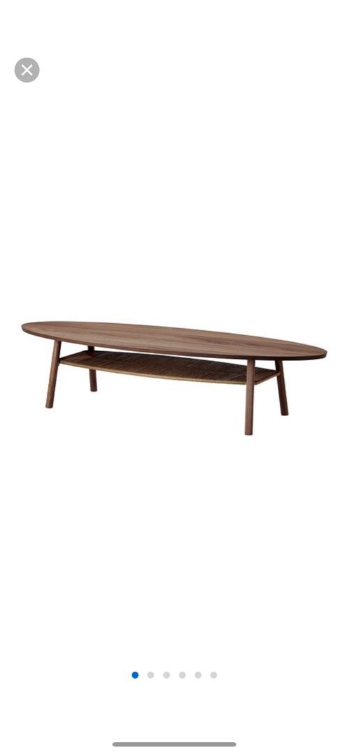 Price valid until 29 Oct 2023 STOCKHOLM Coffee table Walnut