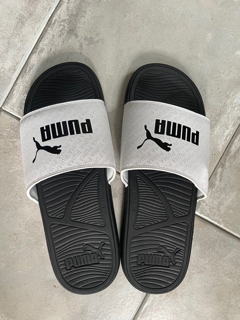 Puma sale gray slides