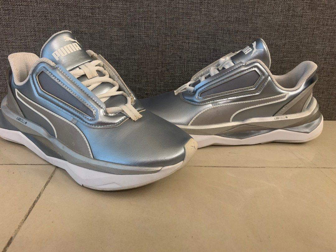 Puma silver trainers new arrivals