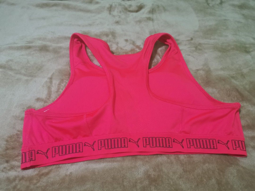 PUMA Sports Bra, Women's Fashion, Activewear on Carousell