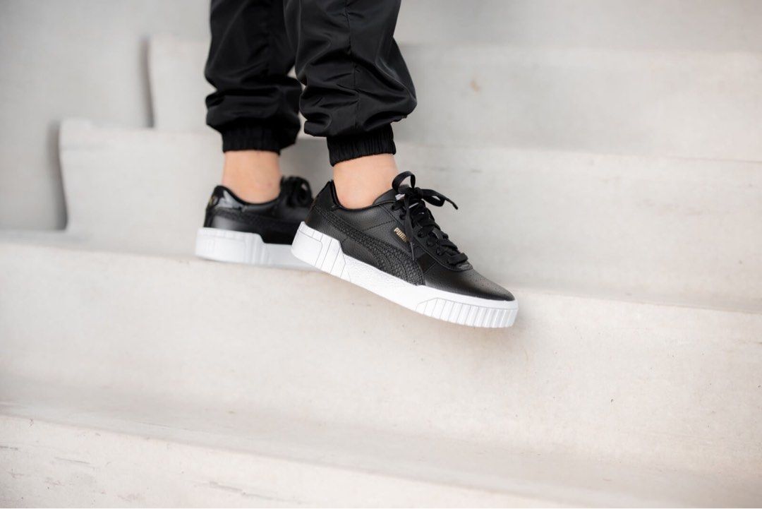 Puma cali snake sneaker shop