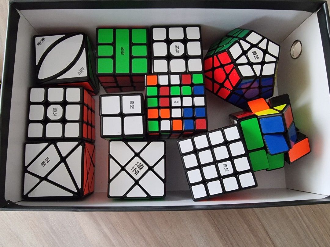 QIYI rubiks cube bundle, Hobbies Toys, Toys Games on Carousell