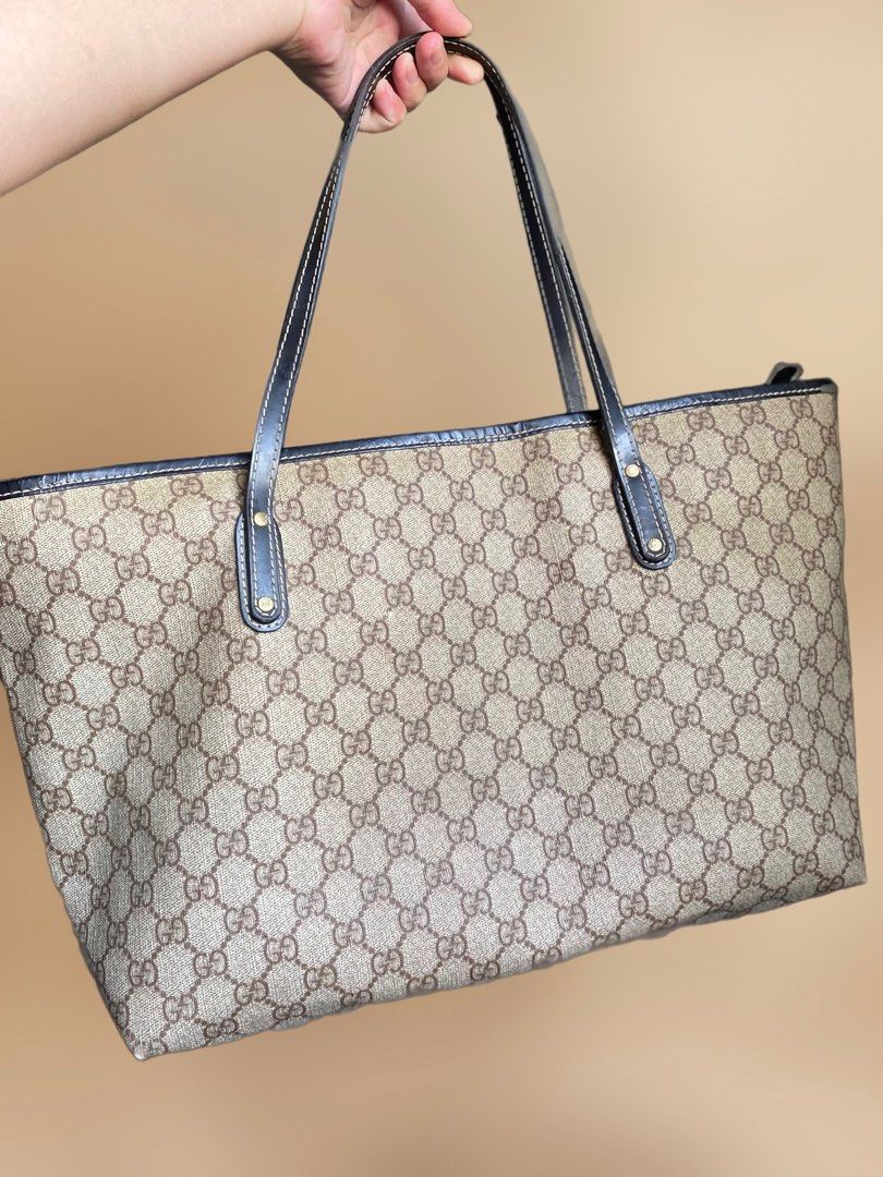 RARE Gucci Oliver Pug Dog Tote Bag