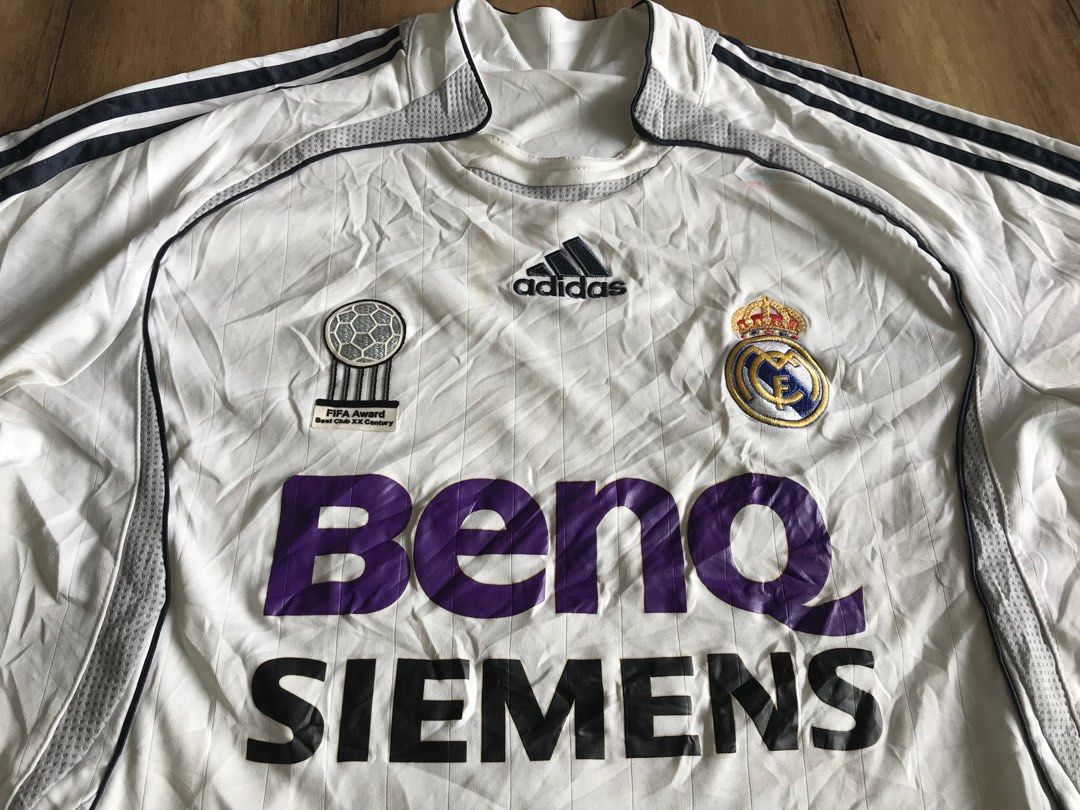 Rare jersey jersi real madrid home 2006, Men's Fashion, Activewear on