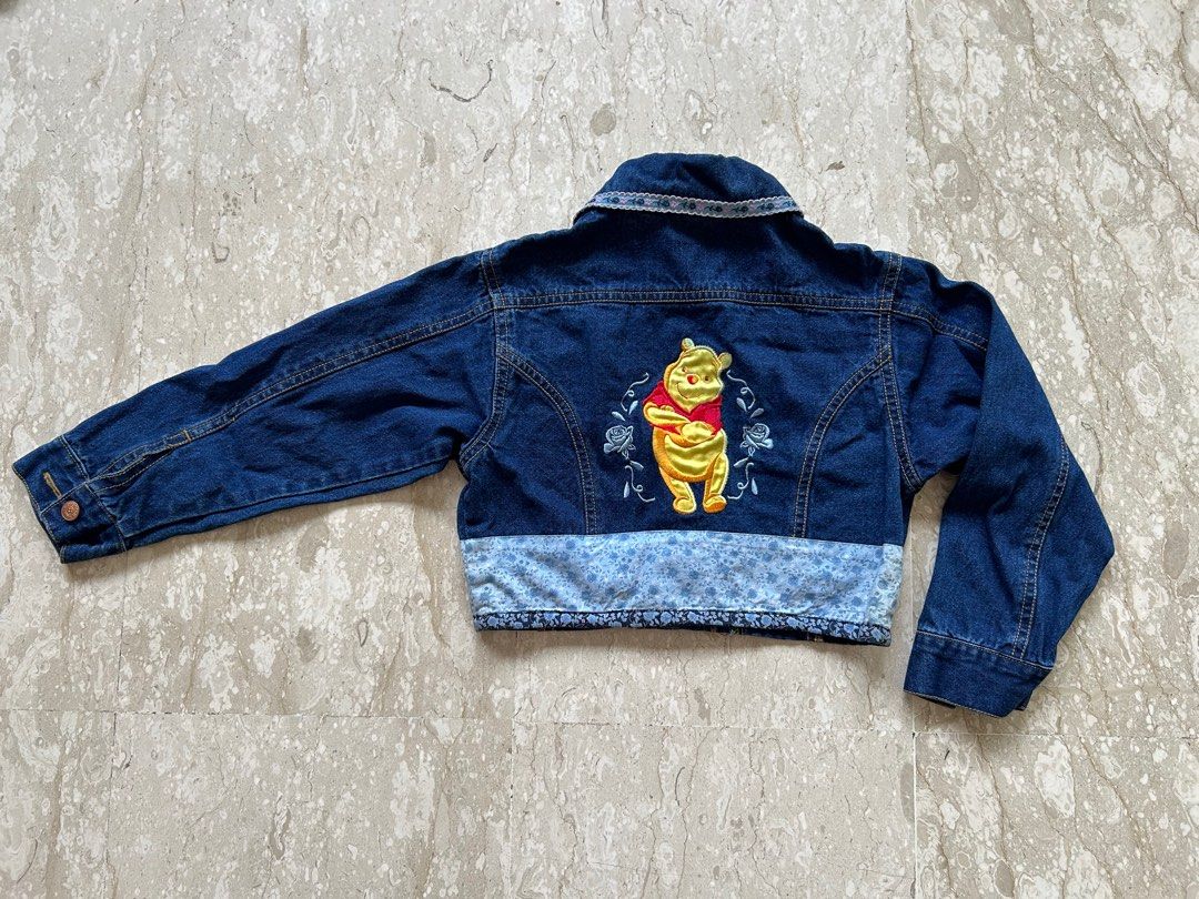 Jean jacket winnie the best sale pooh