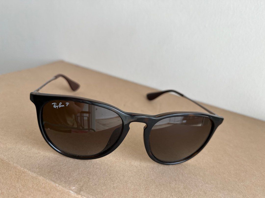 Ray ban erika shop polarized matte tortoise