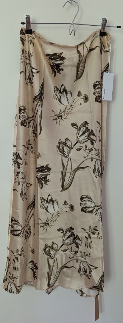 Silk skirt top size 10