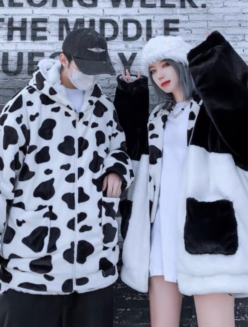 Champion cow print hoodie outlet