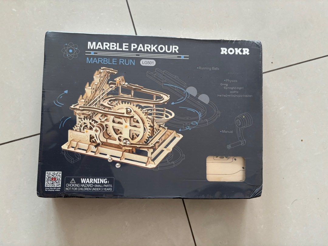 ROKR Marble Parkour Marble Run, Hobbies & Toys, Toys & Games on Carousell