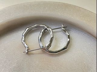 S925 Hoop Earrings