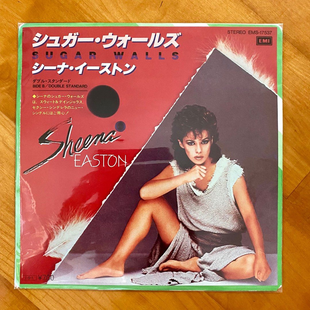 Sheena Easton - Sugar Walls 日本版七吋黑膠唱片，由王子Prince 作曲