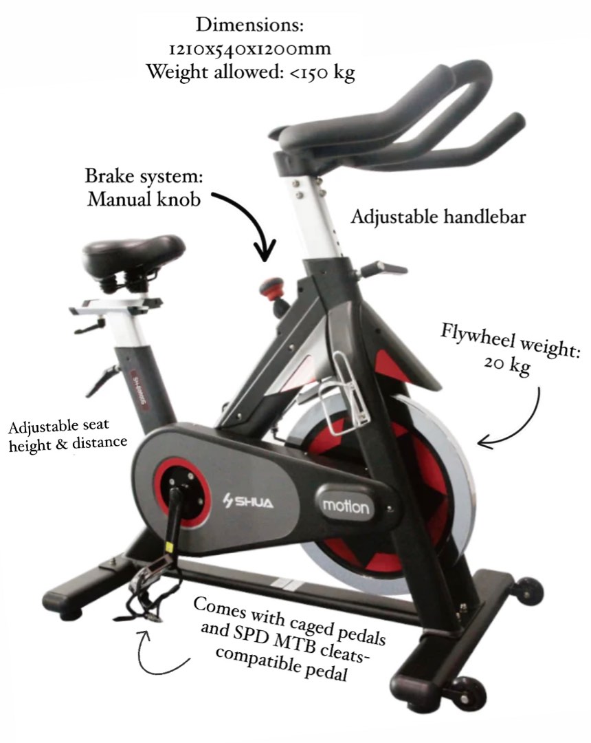 shua spin bike
