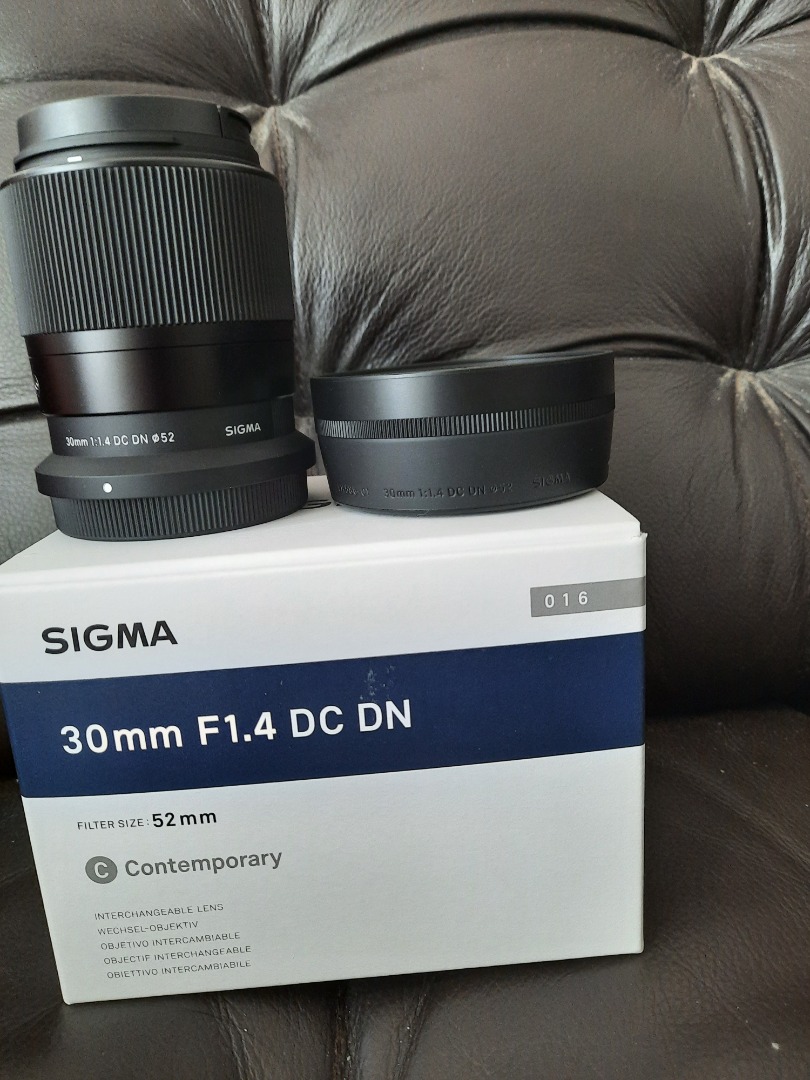 Sigma 30mm F1.4 DC DN for Nikon Z Mount 行貨日本製造, 攝影器材