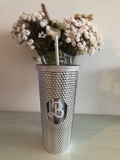 Barbie™ Silver Rhinestone Tumbler